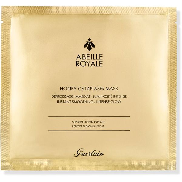 GUERLAIN GUERLAIN Abeille Royale Honey Cataplasm Mask платнена маска с хидратиращ и изглаждащ ефект 4 бр.