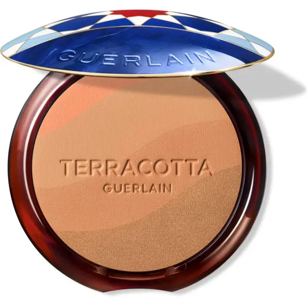 GUERLAIN GUERLAIN Terracotta Golden Dunes бронзираща озаряваща пудра лимитирано издание цвят Light Blue Dakhla 10 гр.