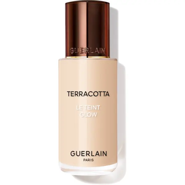 GUERLAIN GUERLAIN Terracotta Le Teint Glow течен озаряващ фон дьо тен за естествен вид цвят 0,5N Neutral 35 мл.