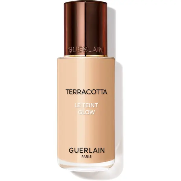 GUERLAIN GUERLAIN Terracotta Le Teint Glow течен озаряващ фон дьо тен за естествен вид цвят 2W Warm 35 мл.