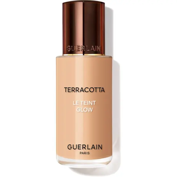 GUERLAIN GUERLAIN Terracotta Le Teint Glow течен озаряващ фон дьо тен за естествен вид цвят 3W Warm 35 мл.