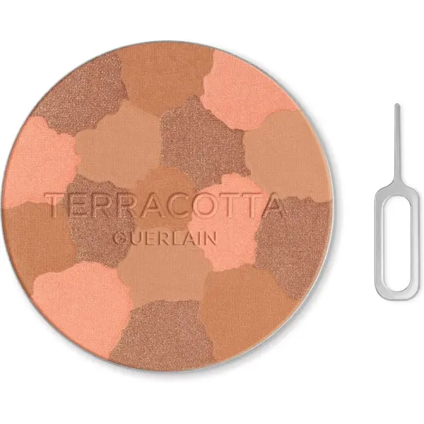 GUERLAIN GUERLAIN Terracotta Light бронзираща озаряваща пудра пълнител цвят 03 Medium Warm 10 гр.