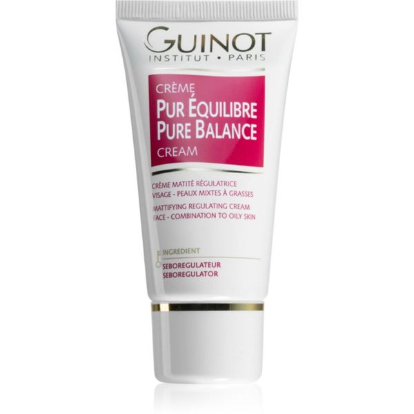 Guinot Guinot Pure Balance нормализиращ крем за мазна кожа за стягане на порите и матов ефект 50 мл.