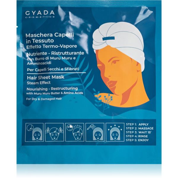 Gyada Cosmetics Gyada Cosmetics Hair Sheet Mask подхранваща маска за коса 60 мл.