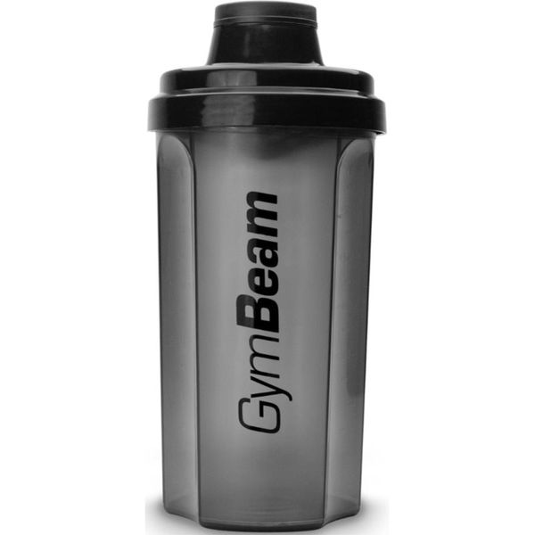 GymBeam GymBeam Shaker 700 спортен шейкър боя Transparent Black 700 мл.