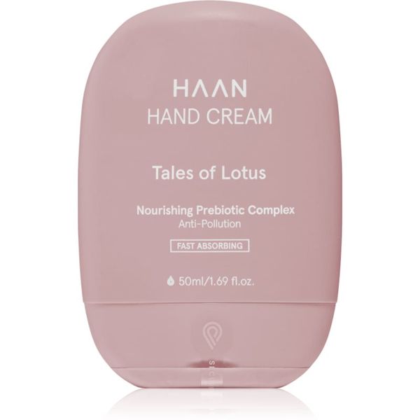 Haan HAAN Hand Care Hand Cream бързоабсорбиращ крем за ръце с пребиотици Tales of Lotus 50 мл.