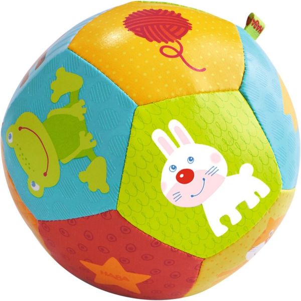 Haba Haba Baby Ball текстилна топка Animal 6 m+ 1 бр.