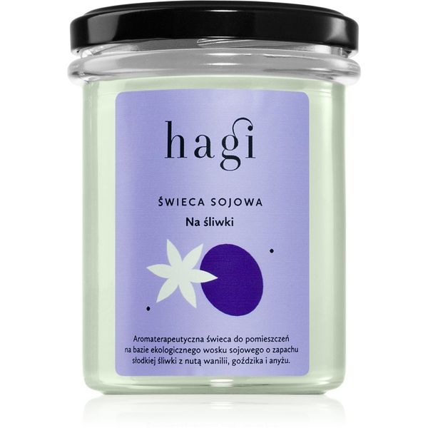 Hagi Hagi Plum ароматна свещ 215 гр.