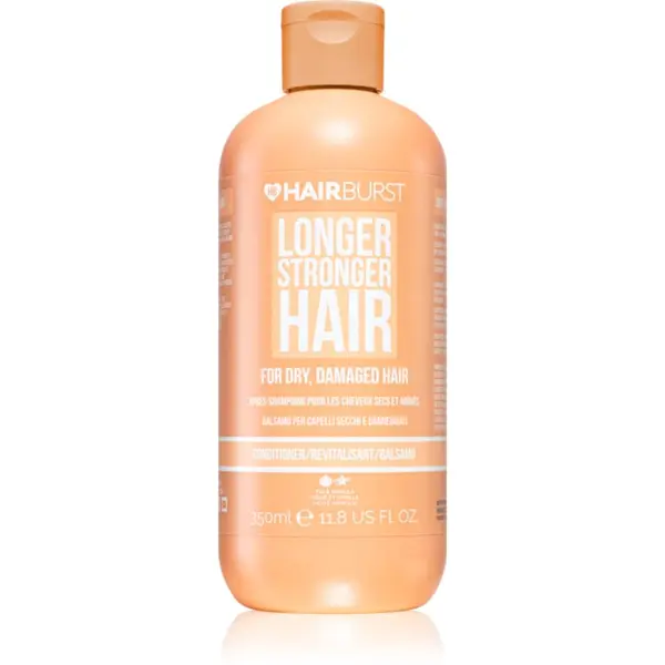 Hairburst Hairburst Longer Stronger Hair Dry, Damaged Hair хидратиращ и подхранващ балсам за суха и увредена коса 350 мл.