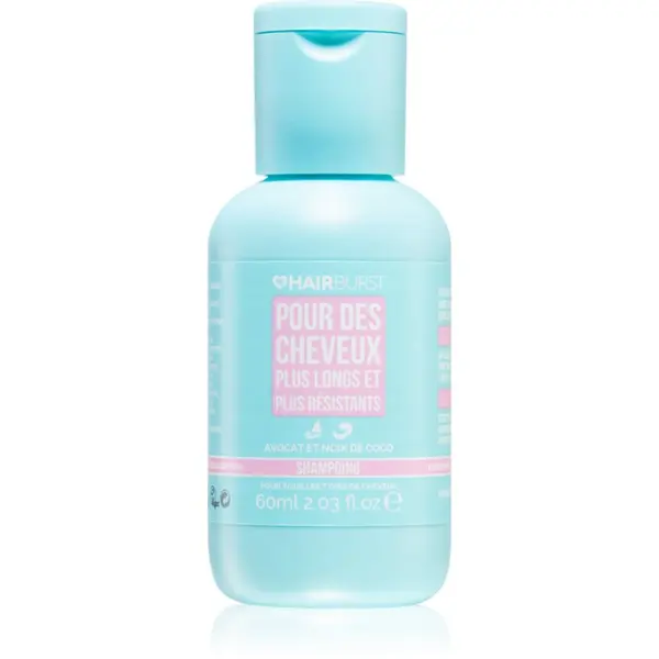 Hairburst Hairburst Longer Stronger Hair хидратиращ шампоан за подсилване и блясък на косата 60 мл.