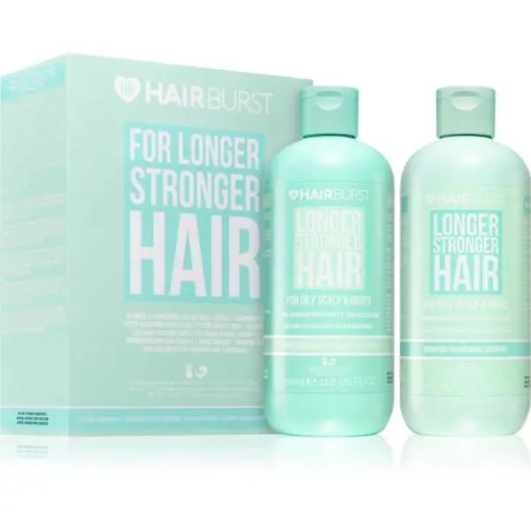 Hairburst Hairburst Longer Stronger Hair Oily Scalp & Roots Set подаръчен комплект за мазна коса