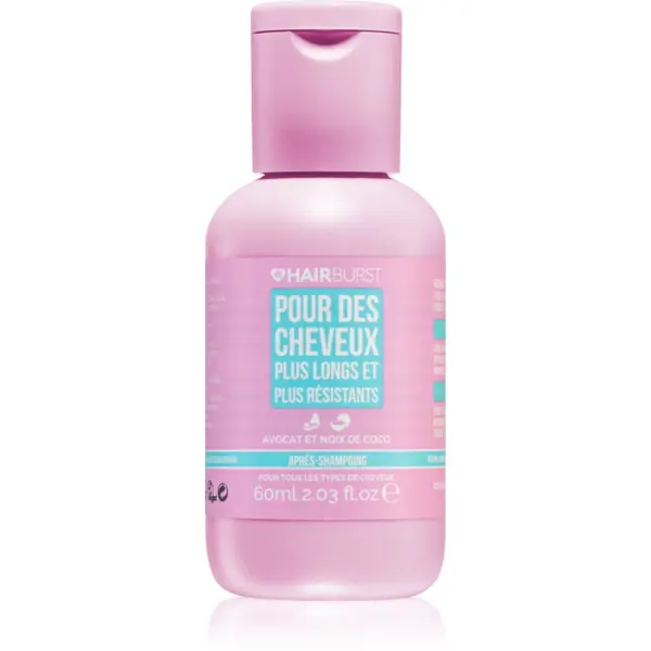 Hairburst Hairburst Longer Stronger Hair подхранващ балсам за подсилване и блясък на косата 60 мл.