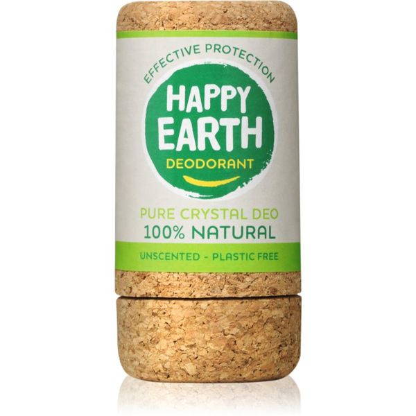 Happy Earth Happy Earth 100% Natural Deodorant Crystal Deo Unscented дезодорант 90 гр.