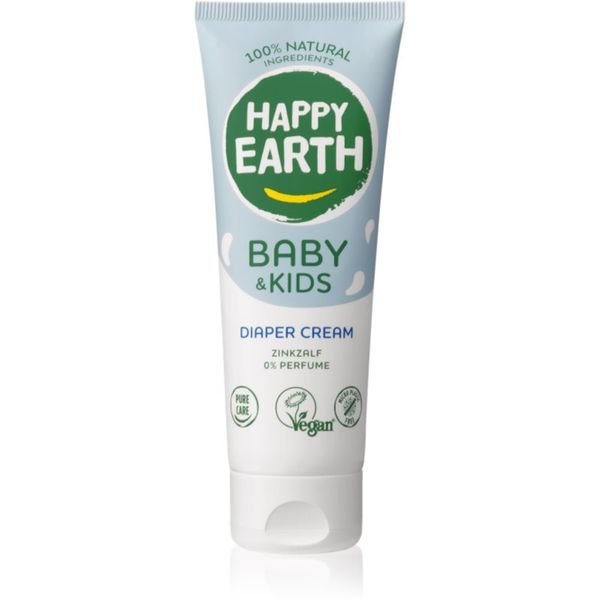 Happy Earth Happy Earth 100% Natural Diaper Cream for Baby & Kids мехлем с цинк без парфюм 75 мл.