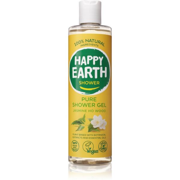 Happy Earth Happy Earth 100% Natural Shower Gel Jasmine Ho Wood душ гел 300 мл.