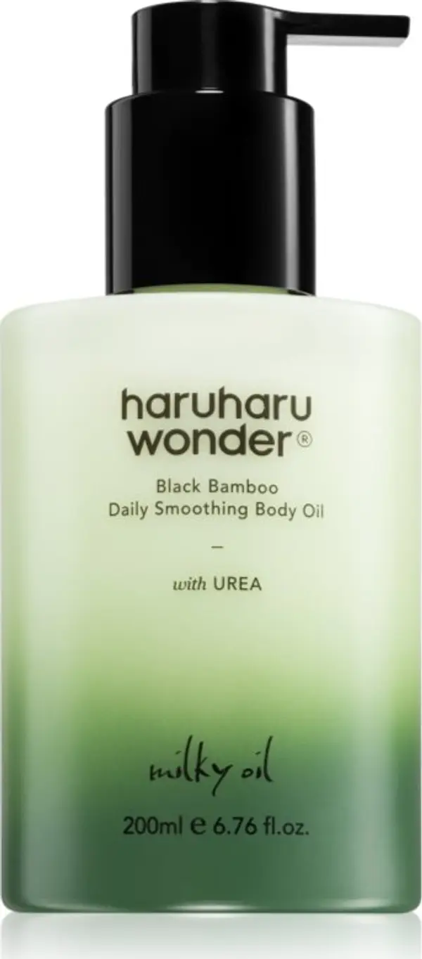 Haruharu Wonder Haruharu Wonder Black Bamboo Daily Smoothing Body Oil кадифено масло за тяло с подхранващ ефект 200 мл.