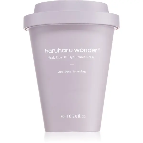 Haruharu Wonder Haruharu Wonder Black Rice 10 Hyaluronic Cream интензивен хидратиращ крем за успокояване на кожата 90 мл.