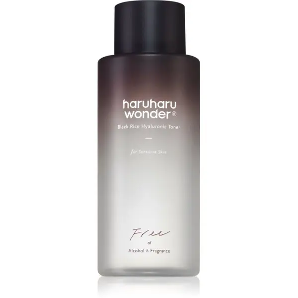 Haruharu Wonder Haruharu Wonder Black Rice Hyaluronic Essence концентриран тоник за регенерация и възстановяване на кожата без парфюм 150 мл.