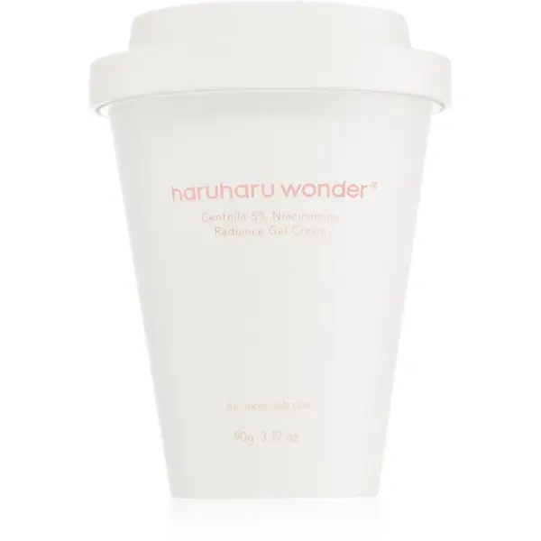 Haruharu Wonder Haruharu Wonder Centella 5% Niacinamide Radiance Gel Cream лек гел-крем да уеднакви цвета на кожата 90 гр.