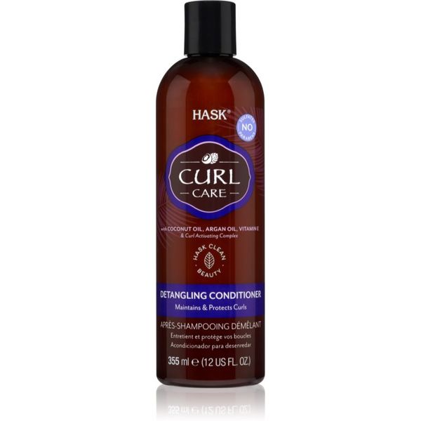 HASK HASK Curl Care балсам-грижа за чуплива и къдрава коса 355 мл.