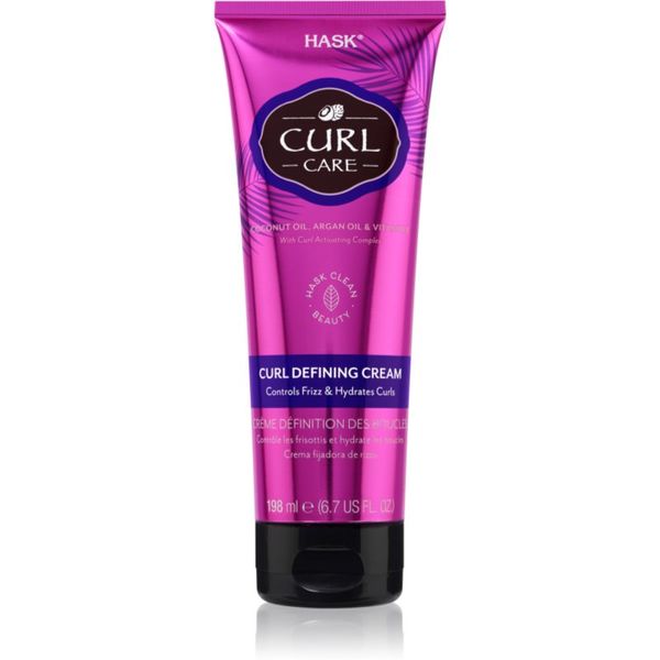 HASK HASK Curl Care дефиниращ крем за чуплива и къдрава коса 198 мл.