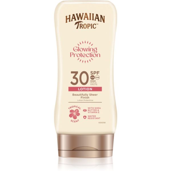 Hawaiian Tropic Hawaiian Tropic Glowing Protection Beautifully Sheer Finish мляко за загар SPF 30 180 мл.