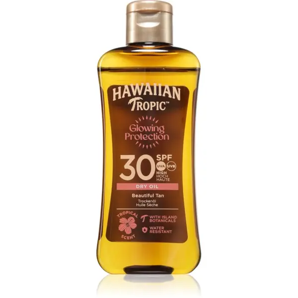 Hawaiian Tropic Hawaiian Tropic Glowing Protection Dry Oil олио за слънце SPF 30 100 мл.
