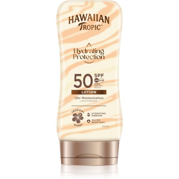 Hawaiian Tropic Hawaiian Tropic Hydrating Protection Lotion слънцезащитен крем за тяло SPF 50 180 мл.