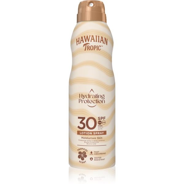 Hawaiian Tropic Hawaiian Tropic Hydrating Protection Lotion Spray слънцезащитен спрей SPF 30 177 мл.