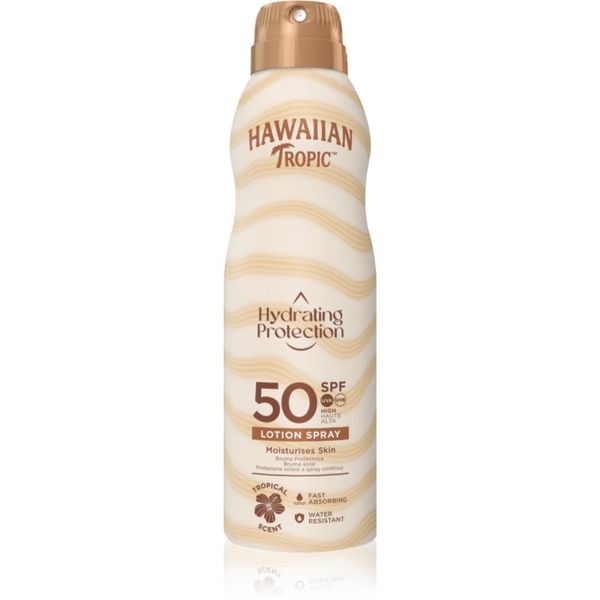 Hawaiian Tropic Hawaiian Tropic Hydrating Protection Lotion Spray слънцезащитен спрей SPF 50 220 мл.