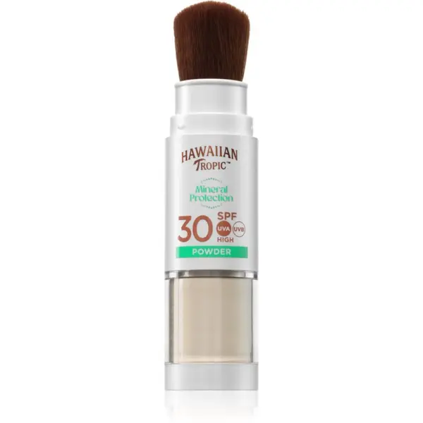 Hawaiian Tropic Hawaiian Tropic Mineral Protection Powder Brush слънцезащитна водоустойчива пудра SPF 30 4.25 гр.