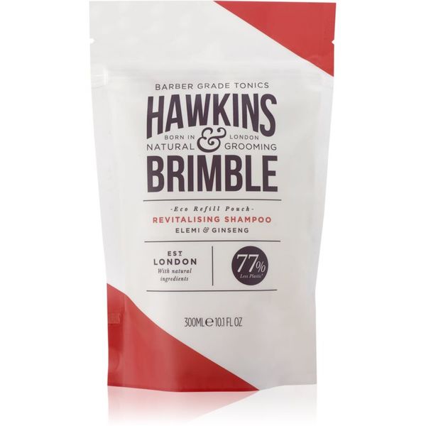 Hawkins & Brimble Hawkins & Brimble Revitalising Shampoo Eco Refill Pouch ревитализиращ шампоан за мъже резервен пълнител 300 мл.