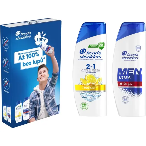 Head & Shoulders Head & Shoulders Citrus Fresh + Ultra Old Spice подаръчен комплект за мъже