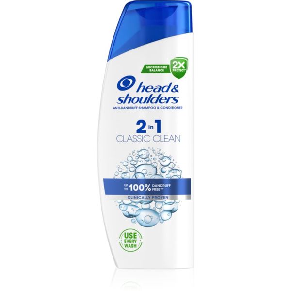 Head & Shoulders Head & Shoulders Classic Clean 2in1 шампоан против пърхот 2 в 1 250 мл.