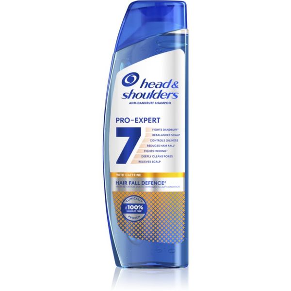Head & Shoulders Head & Shoulders Pro-Expert 7 Hair Fall Defense шампоан против пърхот и косопад с кофеин 250 мл.