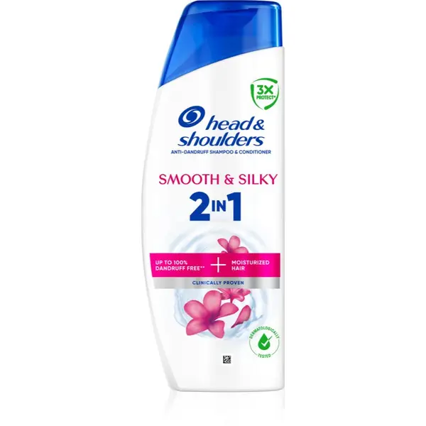 Head & Shoulders Head & Shoulders Smooth & Silky 2in1 шампоан и балсам против пърхот 400 мл.