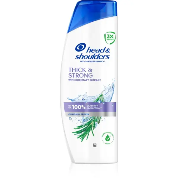 Head & Shoulders Head & Shoulders Thick & Strong with Rosemary Extract шампоан против пърхот 400 мл.