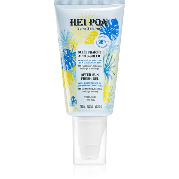 Hei Poa Hei Poa After Sun Monoi & Aloe Vera успокояващ гел след слънчеви бани 150 мл.