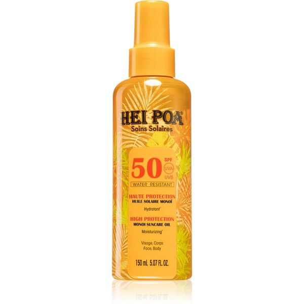 Hei Poa Hei Poa Monoi Suncare олио за слънце SPF 50 150 мл.