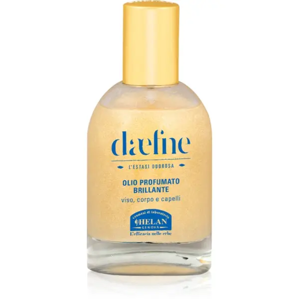 Helan Helan Daefne мултифункционално масло със блестящи частици за лице, тяло и коса 50 мл.