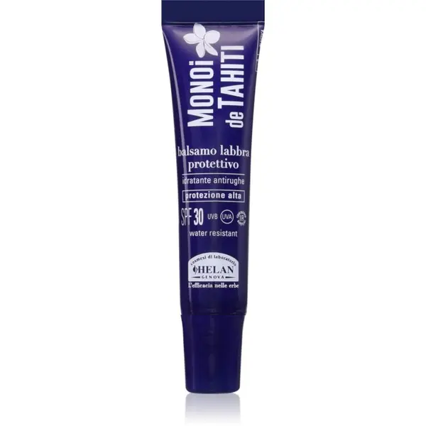 Helan Helan MONOÏ de TAHITI Lip Balm SPF 30+ хидратиращ балсам за устни SPF 30 15 мл.
