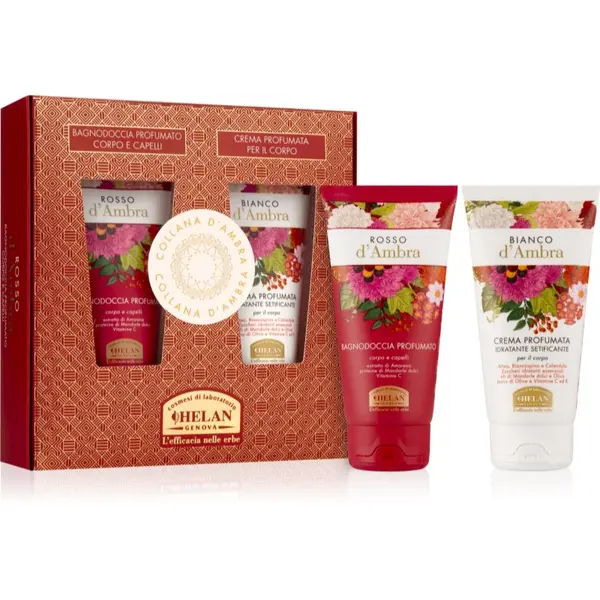 Helan Helan Rosso d'Ambra подаръчен комплект за тяло за жени