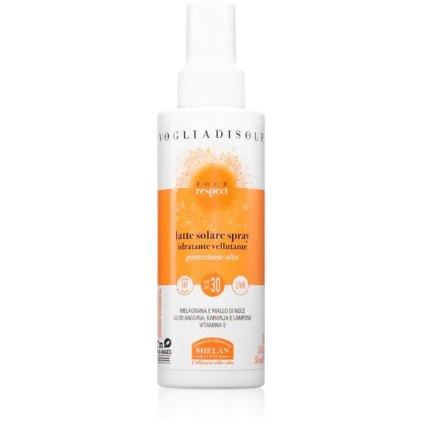 Helan Helan Suntan Milk Spray High Protection SPF30 слънцезащитен лосион в спрей SPF 30 150 мл.