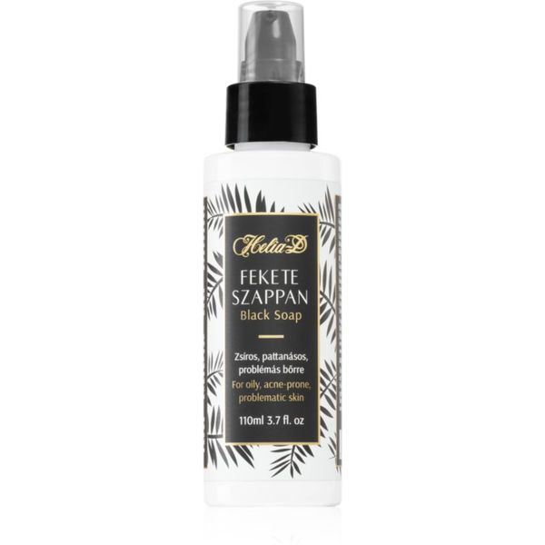 Helia-D Helia-D Black Soap почистващ гел  за проблемна кожа, акне 110 мл.