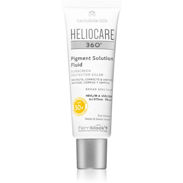 Heliocare Heliocare 360° слънцезащитен флуид за лице против пигментни петна SPF 50+ 50 мл.