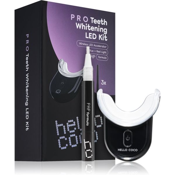 Hello Coco Hello Coco PAP Pro Whitening Led Kit комплект за избелване