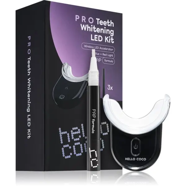 Hello Coco hello coco PAP Pro Whitening Led Kit комплект за избелване