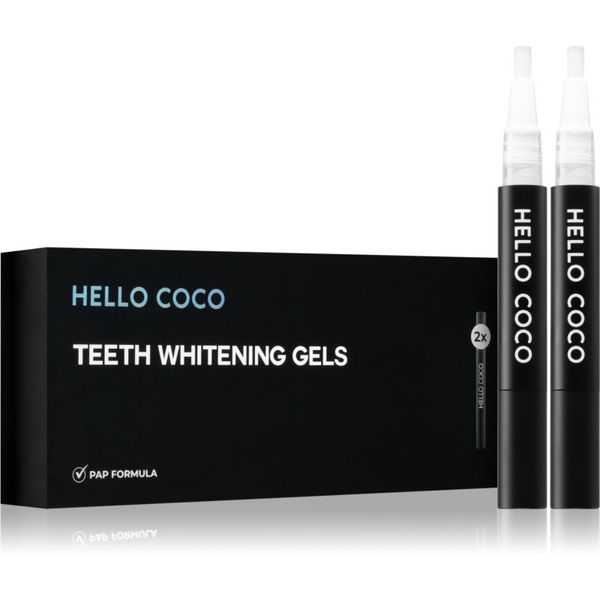 Hello Coco Hello Coco PAP+ Teeth Whitening Gels резервен пълнител с избелващ ефект 2 бр.