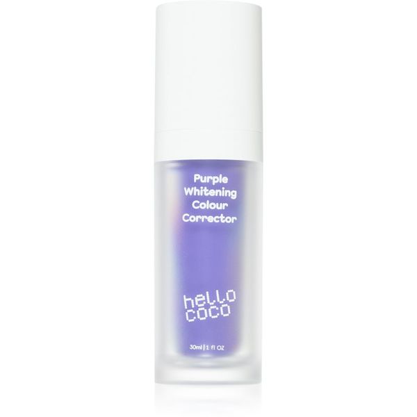 Hello Coco Hello Coco Purple Whitening Colour Corrector избелваща паста за зъби 30 мл.