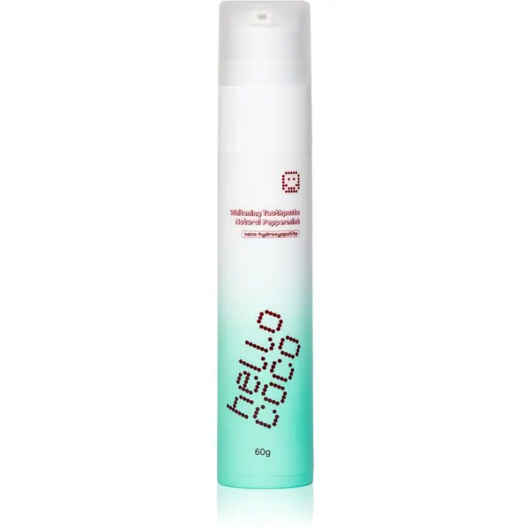 Hello Coco hello coco Toothpaste Peppermint избелваща паста за зъби 60 гр.